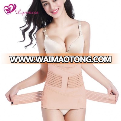 3 in 1 Postpartum Support Recovery Girdle Corset Belly Waist Pelvis Belt Shapewear Wrap